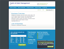 Tablet Screenshot of kadimalsahir.org